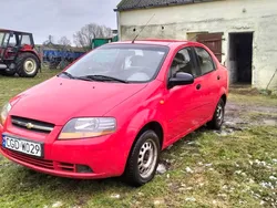 Czerwony Używany 2005 Chevrolet Aveo Sedan/Limuzyna | 2300 zł (Dobra cena)