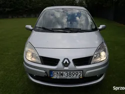 Srebrny (metalik) Używany 2008 Renault Scénic II Minivan | 6999 zł (Dobra cena)
