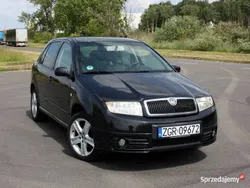 Czarny Używany 2005 Skoda Fabia Hatchback | 9900 zł (Uczciwa cena)