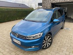 Niebieski Używany 2016 VW Touran Minivan | 70 000 zł