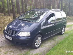 Niebieski Używany 2004 VW Sharan Minivan | 13 900 zł