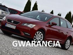 Wiśniowy Używany 2014 Seat Leon Kombi | 27 900 zł (Uczciwa cena)