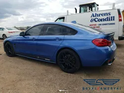 Niebieski Używany 2017 BMW 430 Coupe | 51 200 zł