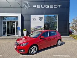 Czerwony Używany 2021 Peugeot 308 Active | 49 900 zł (Dobra cena)