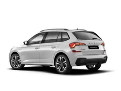 Błękit race metalizowany Nowe 2025 Skoda Kamiq Monte Carlo SUV | 137 650 zł (Uczciwa cena)