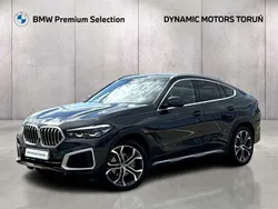 Szary sophisto z brylantowym połyskiem metalizowany Używany 2021 BMW X6 xLine SUV | 285 000 zł (Super Cena)