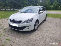 Biały Używany 2017 Peugeot 308 Kombi | 28 500 zł (Dobra cena)