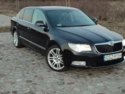 Czarny Używany 2008 Skoda Superb Elegance Sedan/Limuzyna | 28 900 zł