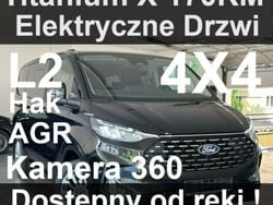 Czarny (metalik) Nowe 2025 Ford Tourneo Custom Titanium X Minivan | 295 077 zł (Dobra cena)