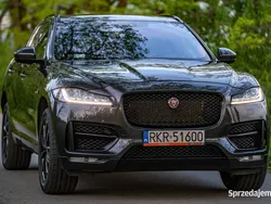 Czarny Używany 2016 Jaguar F-Pace R-Sport SUV | 93 000 zł (Dość drogi)