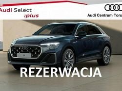 Niebieski Używany 2024 Audi Q8 S-Line SUV | 359 900 zł (Uczciwa cena)