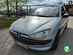 Niebieski Używany 2002 Peugeot 206 Hatchback | 3700 zł (Uczciwa cena)