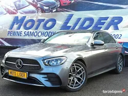 Grafitowy Używany 2020 Mercedes E200 AMG Sedan/Limuzyna | 149 900 zł