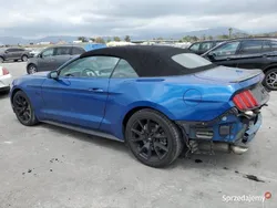 Niebieski Używany 2017 Ford Mustang GT Kabriolet | 59 000 zł