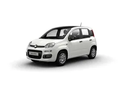 Lakier pastelowy biały gelato z czarnym dachem Nowe 2025 Fiat Panda Hatchback | 67 728 zł