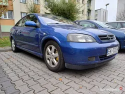Niebieski Używany 2003 Opel Astra Coupe | 8500 zł