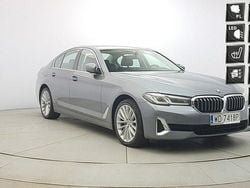 Srebrny Używany 2021 BMW 520 Luxury Line Sedan/Limuzyna | 149 850 zł (Dość drogi)