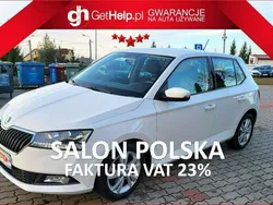 Biały Używany 2021 Skoda Fabia Hatchback | 34 777 zł (Dobra cena)