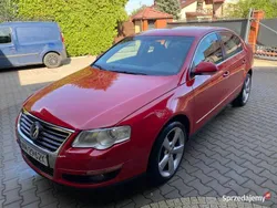 Czerwony Używany 2007 VW Passat Sedan/Limuzyna | 10 900 zł (Uczciwa cena)