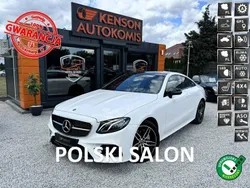 Biały Używany 2017 Mercedes E220 Coupe | 129 900 zł (Uczciwa cena)