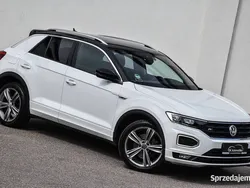 Biały Używany 2018 VW T-Roc R-line Plus SUV | 92 900 zł (Uczciwa cena)