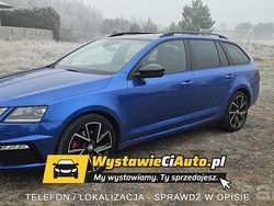 Niebieski metalik Używany 2020 Skoda Octavia vRS | 72 900 zł (Uczciwa cena)