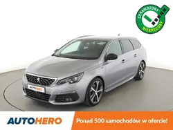 Szary Używany 2018 Peugeot 308 Kombi | 52 200 zł (Uczciwa cena)