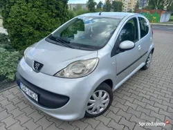 Srebrny Używany 2006 Peugeot 107 Hatchback | 6900 zł (Uczciwa cena)