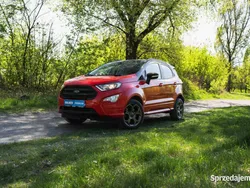 Czerwony Używany 2019 Ford Ecosport SUV | 59 999 zł (Uczciwa cena)