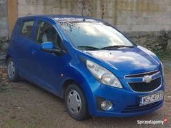 Niebieski Używany 2010 Chevrolet Spark Hatchback | 8900 zł (Uczciwa cena)