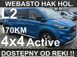 Niebieski Nowe 2024 Ford Tourneo Custom Active Sedan/Limuzyna | 285 975 zł (Uczciwa cena)