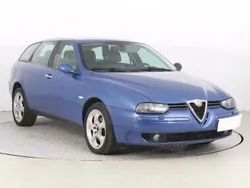 Niebieski Używany 2002 Alfa Romeo 156 Kombi | 3999 zł