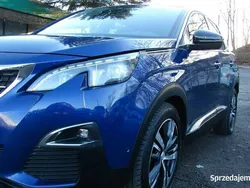 Niebieski Używany 2018 Peugeot 3008 GT-line SUV | 65 000 zł (Uczciwa cena)