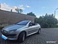 Srebrny Używany 2002 Peugeot 206 CC Kabriolet | 4000 zł