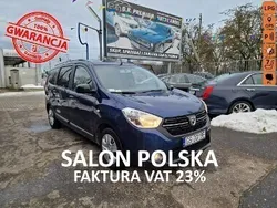 Niebieski Używany 2019 Dacia Lodgy Minivan | 43 050 zł
