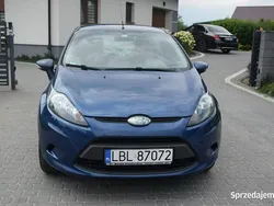 Niebieski Używany 2008 Ford Fiesta Hatchback | 13 900 zł (Drogi)
