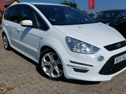 Biały Używany 2010 Ford S-MAX Titanium S Minivan | 33 700 zł (Drogi)