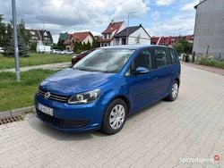 Niebieski Używany 2011 VW Touran Minivan | 18 200 zł (Dobra cena)