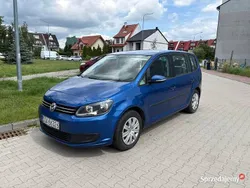 Niebieski Używany 2011 VW Touran Minivan | 18 200 zł (Dobra cena)