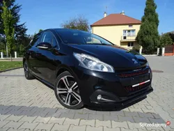 Czarny Używany 2018 Peugeot 208 GT-line Hatchback | 34 999 zł