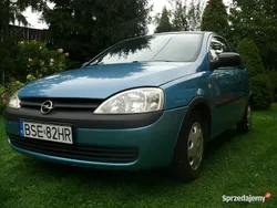 Niebieski Używany 2003 Opel Corsa Hatchback | 4500 zł