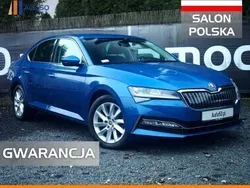 Niebieski Używany 2020 Skoda Superb Sedan/Limuzyna | 99 800 zł (Uczciwa cena)