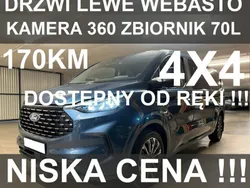 Niebieski Nowe 2024 Ford Tourneo Custom Titanium Sedan/Limuzyna | 274 905 zł (Uczciwa cena)