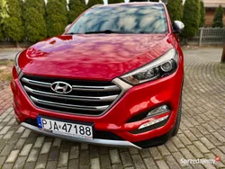 Czerwony Używany 2018 Hyundai Tucson SUV | 67 900 zł (Dobra cena)