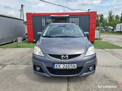 Szary (metalik) Używany 2010 Mazda 5 Minivan | 15 900 zł (Dobra cena)