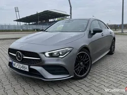 Szary Używany 2019 Mercedes CLA220 AMG line Sedan/Limuzyna | 132 900 zł