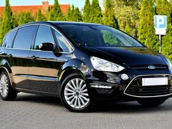 Czarny (metalik) Używany 2014 Ford S-MAX S Minivan | 35 900 zł (Uczciwa cena)