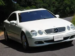 Biały Używany 2004 Mercedes CL500 Coupe | 64 900 zł