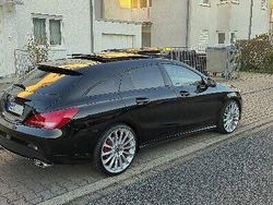 Czarny Używany 2015 Mercedes CLA220 Shooting Brake Kombi | 55 000 zł