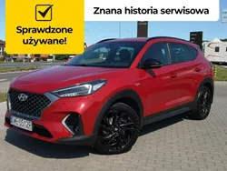 Czerwony Używany 2019 Hyundai Tucson N Line SUV | 88 900 zł (Dość drogi)